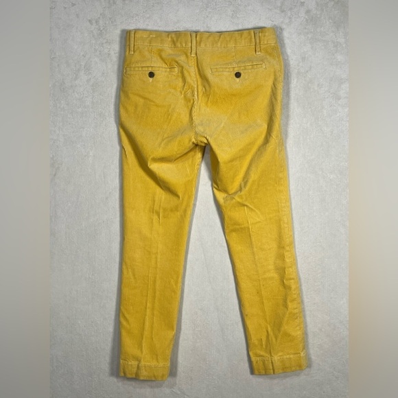 Women’s Ralph Lauren Rugby Size 6 Yellow Corduroy Classic Trad Ivy Pants Trouser - Picture 5 of 9